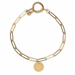 Gepersonaliseerde Armband 1 Letterbedel Madam The Label