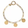 Gepersonaliseerde Armband 3 Letterbedels Madam The Label