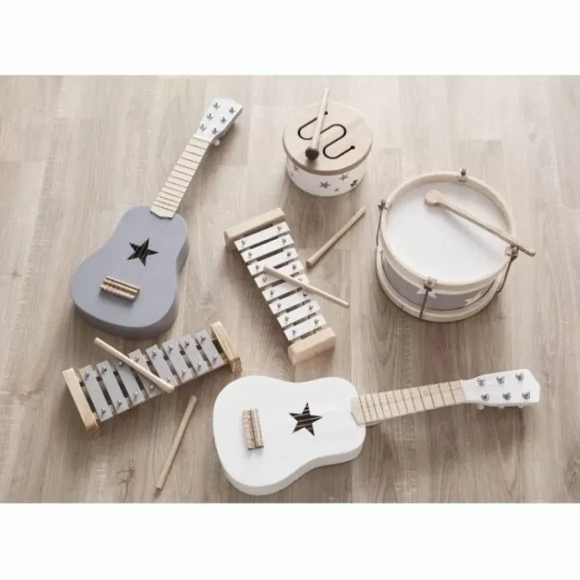 Gitaar Wit Kids Concept