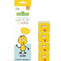 Glo Pals Light Up Cubes Sesamstraat Pino Geel