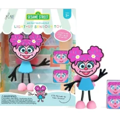 Glo Pals Poppetje Sesamstraat Abby Roze
