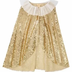 Gouden Cape En Toverstafje Pailletten Goud Meri Meri