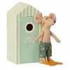 Grote Broer Muis Met Zwemkleding In Strandhuisje Maileg