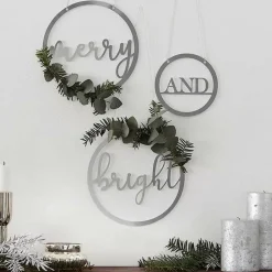 Hangdecoratie Merry And Bright Season For Silver Ginger Ray