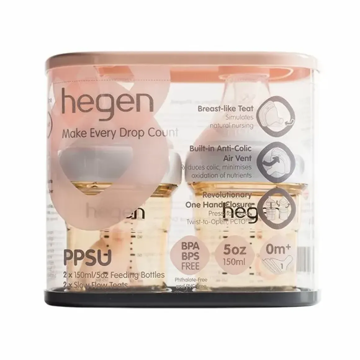 Hegen Babyflessen 150Ml (2St)