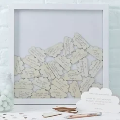 Hello World Babyshower Gastenboek Frame Ginger Ray