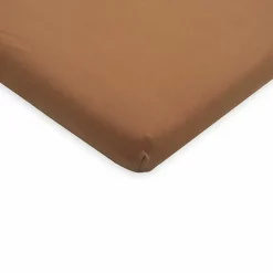 Hoeslaken Ledikant Jersey Caramel Jollein