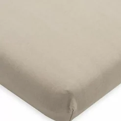 Hoeslaken Ledikant Jersey Nougat Jollein