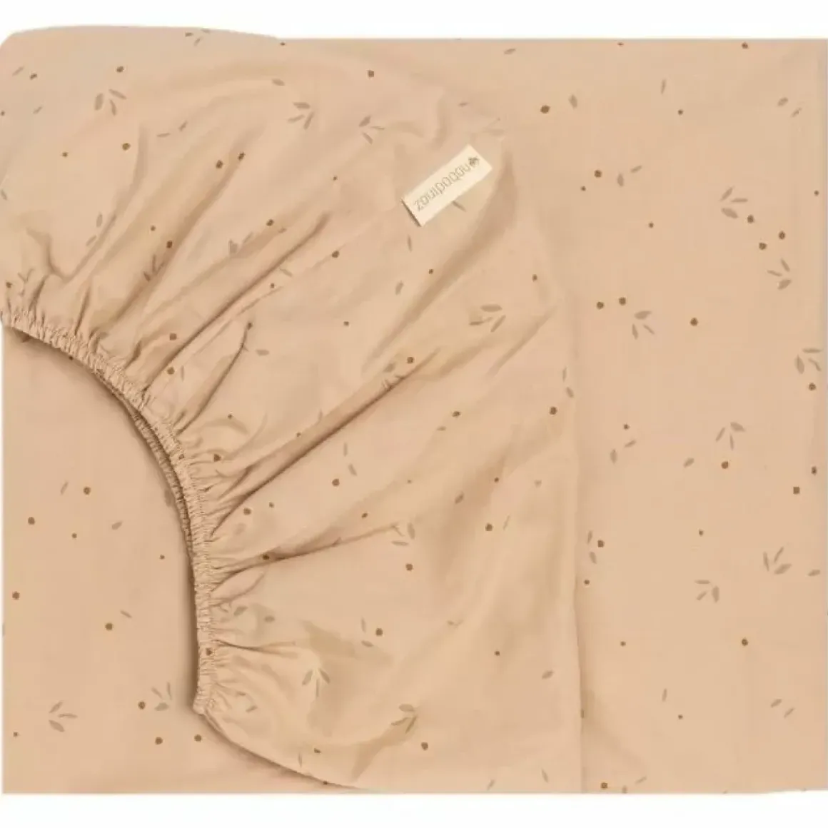 Hoeslaken Meegroeibed Tibet Willow Dune 70X140 Nobodinoz