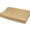 Hoes Voor Meyco Aankleedkussen In Toffee Kleur Met Mini Spot Patroon