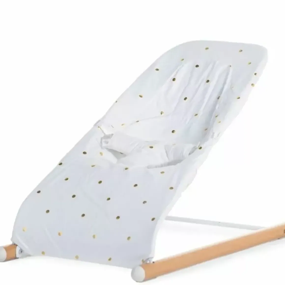 Hoes Wipstoel Evolux Gold Dots Childhome