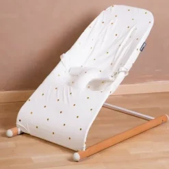 Hoes Wipstoel Evolux Gold Dots Childhome