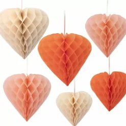 Honeycombs Valentine Heart (6St) Meri Meri