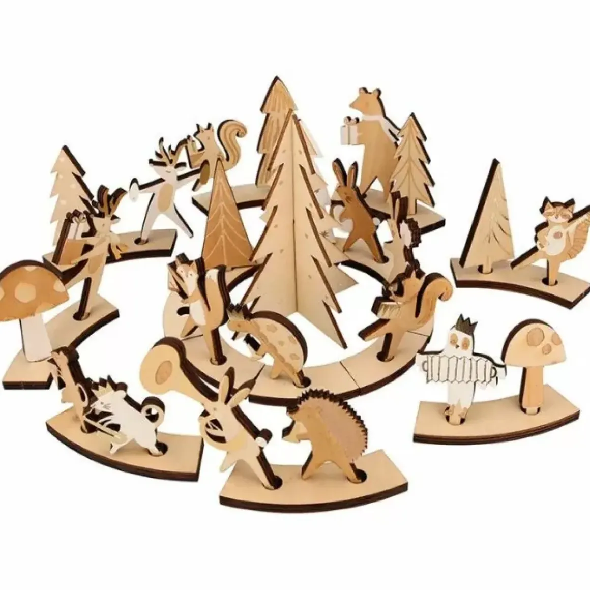 Houten Adventskalender Fanfare Meri Meri