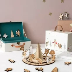 Houten Adventskalender Fanfare Meri Meri