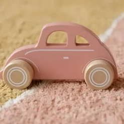 Houten Auto Roze Little Dutch