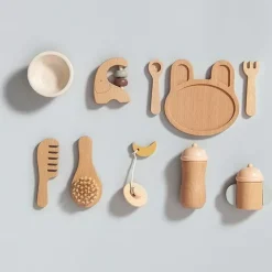 Houten Baby Speelset Petit Monkey