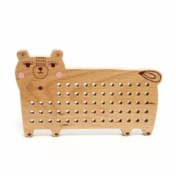 Houten Beer Borduurset Petit Monkey