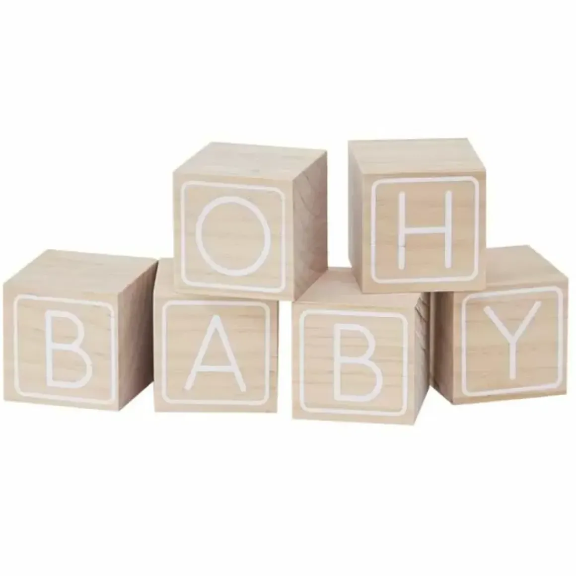 Houten Blokken Gastenboek Oh Baby! Ginger Ray