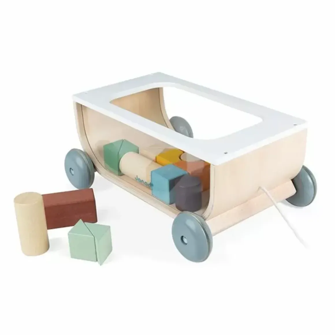 Houten Blokkenkar Sweet Cocoon Janod