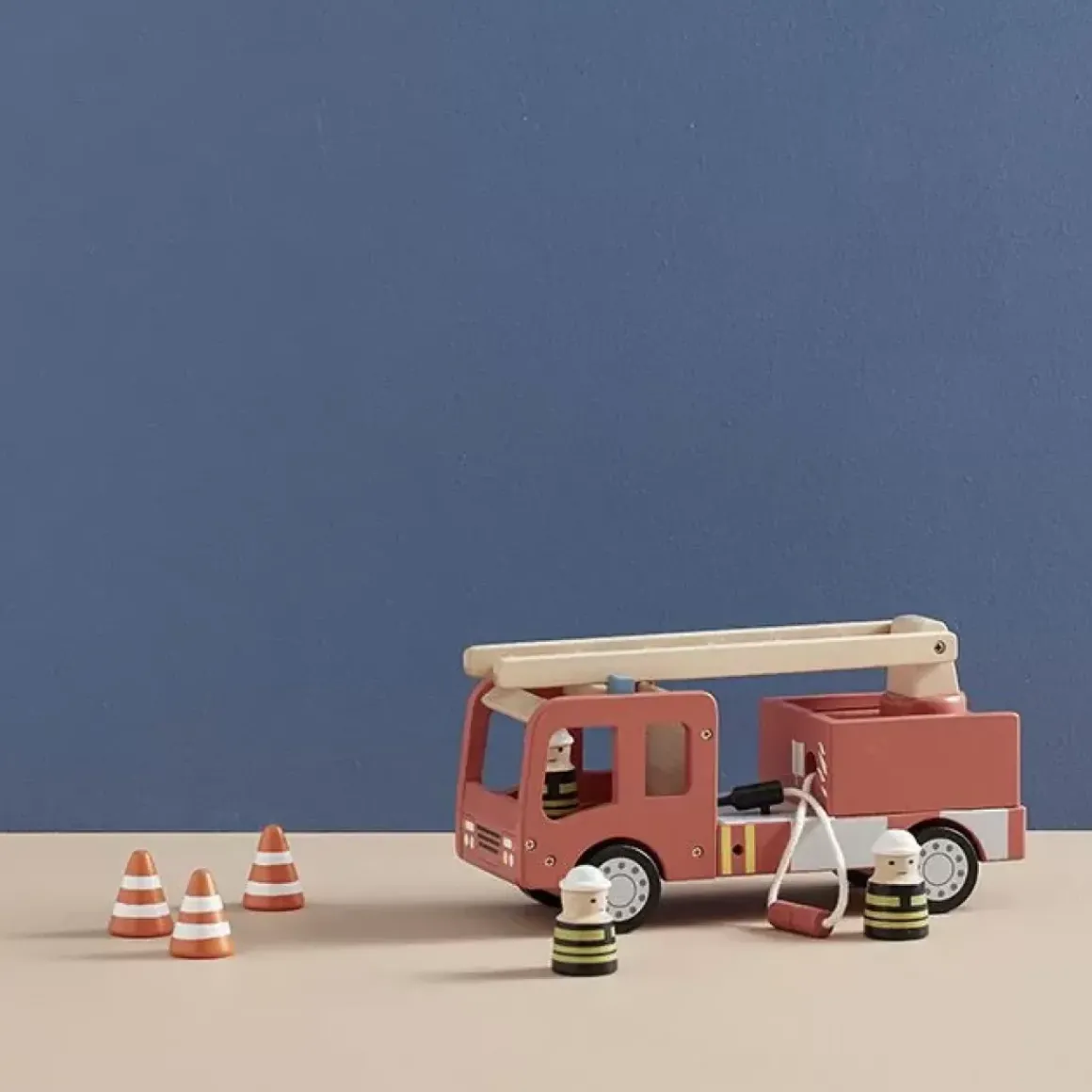 Houten Brandweerwagen Aiden Kids Concept