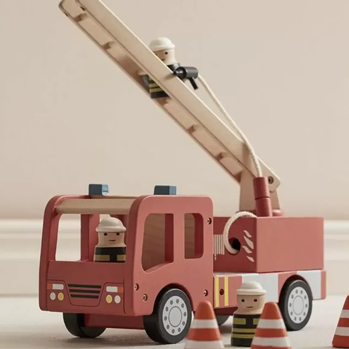Houten Brandweerwagen Aiden Kids Concept