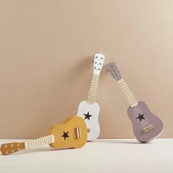 Houten Gitaar Okergeel Kids Concept