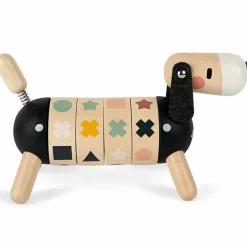 Houten Hond Met Vormen En Kleuren Sweet Cocoon Janod