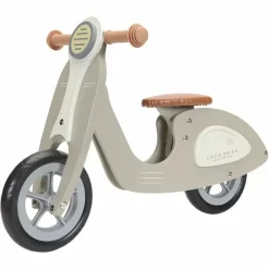 Houten Loopscooter Olijf Little Dutch