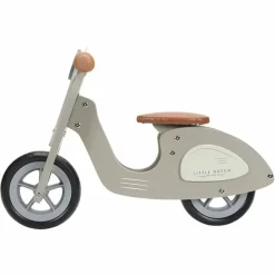 Houten Loopscooter Olijf Little Dutch
