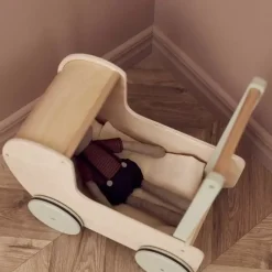Houten Poppenwagen Natural Kids Concept