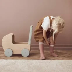 Houten Poppenwagen Natural Kids Concept