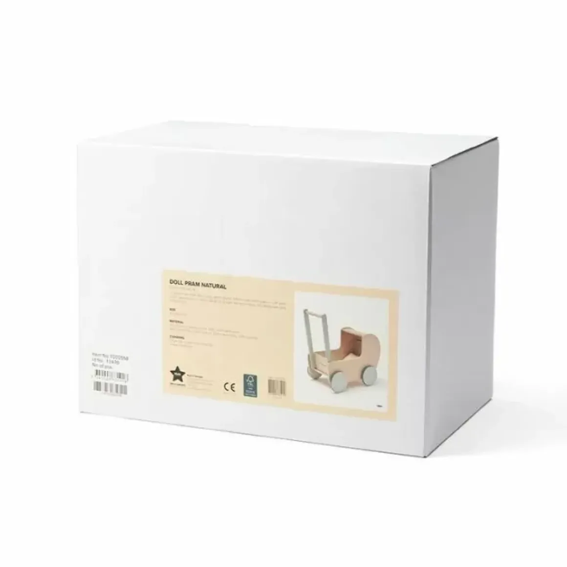 Houten Poppenwagen Natural Kids Concept