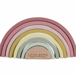 Houten Regenboog Roze Little Dutch