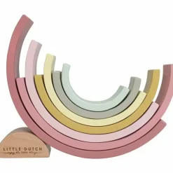Houten Regenboog Roze Little Dutch