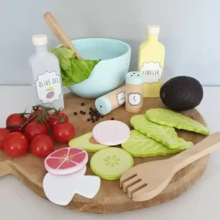 Houten Salade Speelset Jabadabado