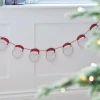 Houten Slinger Kerstmannen Merry Little Christmas Ginger Ray