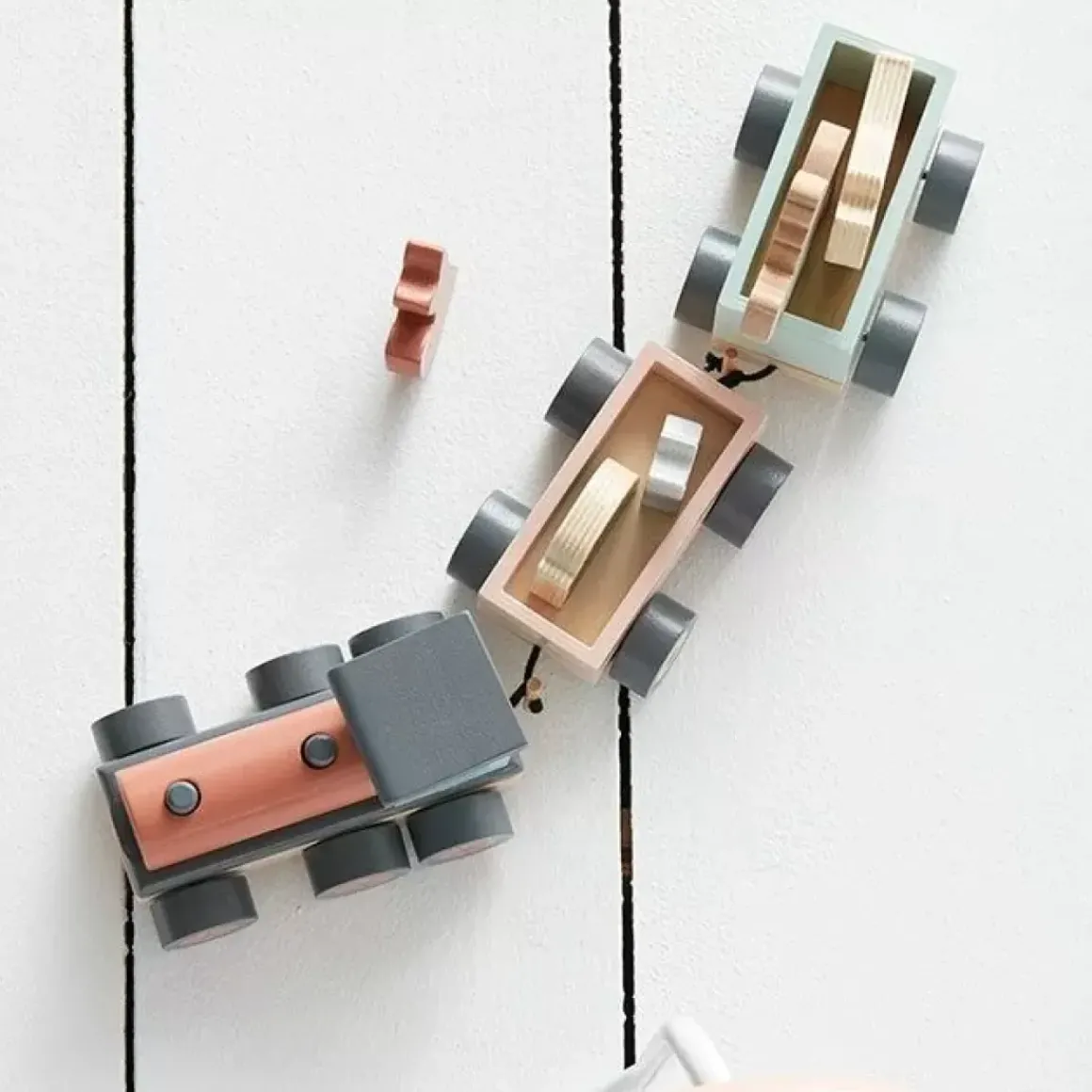 Houten Speeltrein Met Diertjes Kids Concept