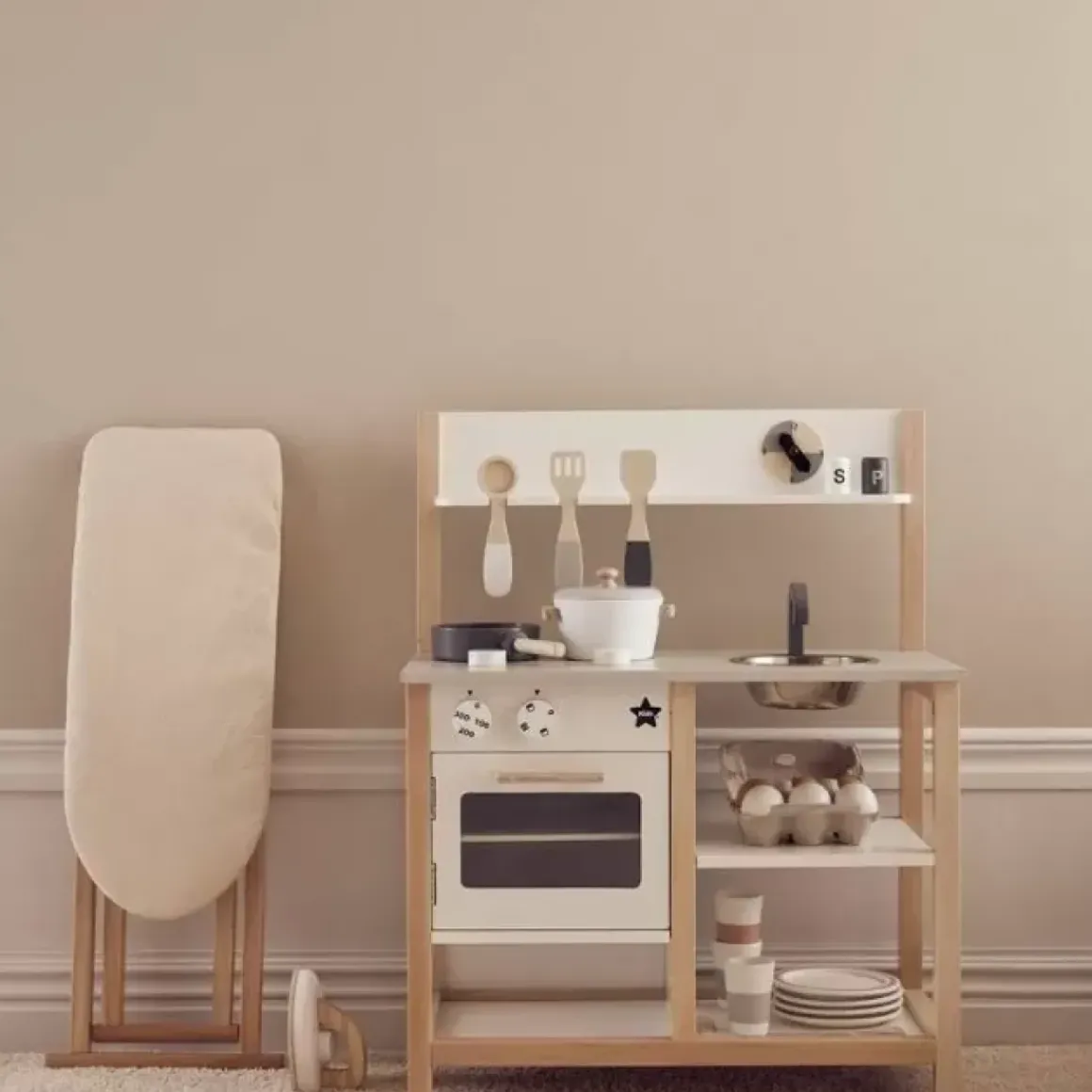 Houten Strijkplank En Strijkijzer Bistro Kids Concept