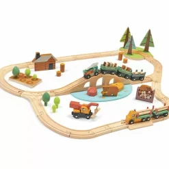 Houten Treinspeelset Tender Leaf Toys