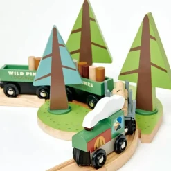Houten Treinspeelset Tender Leaf Toys