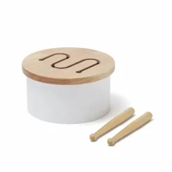 Houten Trommel Wit Kids Concept