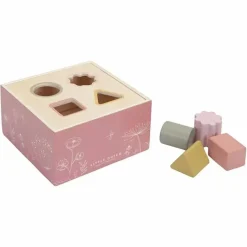 Houten Vormenstoof Flowers Little Dutch
