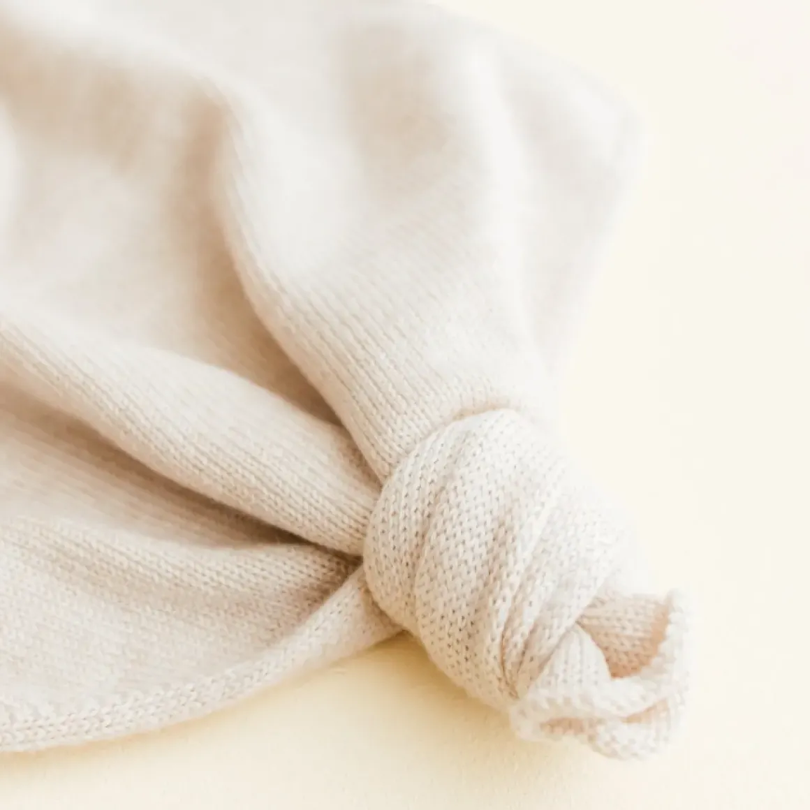 Hvid Knuffeldoekje Teddy Toki Cream