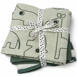 Hydrofiele Doeken Deer Friends Green (3St) Done By Deer