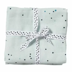 Hydrofiele Doeken Dreamy Dots Blauw (2St) Done By Deer