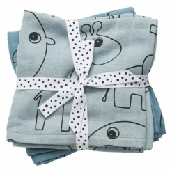 Hydrofiele Doeken Xl Contour Blauw (2St) Done By Deer