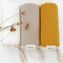 Hydrofiele Doek Xl Finn Ginger Mrs. Ertha