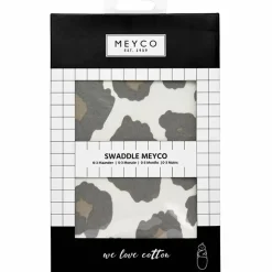 Inbakerdoek Swaddlemeyco Panter Neutraal (0-3M) Meyco