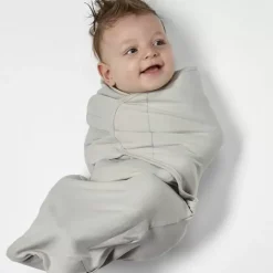 Inbakerdoek Swaddle Meyco Uni Grijs (0-3M) Meyco